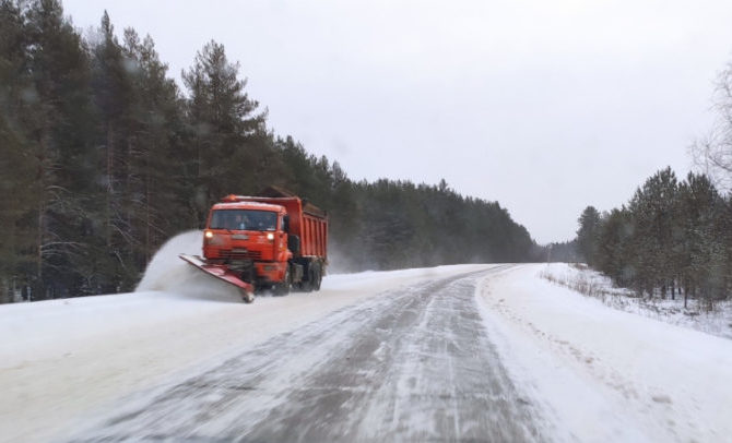 Благодаря сообщению в соцсети оперативно решён вопрос уборки от снега дороги Кормовище – Матвеево